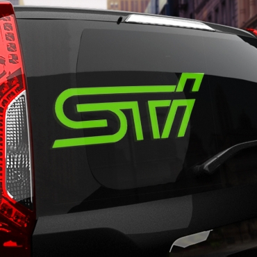 Наклейка STi (Subaru Tecnica International)
