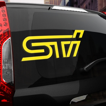 Наклейка STi (Subaru Tecnica International)