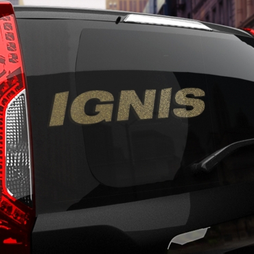 Наклейка Suzuki IGNIS