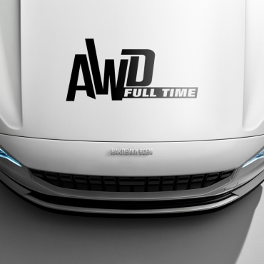 Наклейка Toyota AWD Full Time