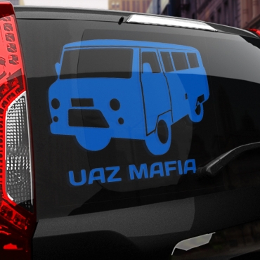 Наклейка UAZ МАФИЯ (БУХАНКА)