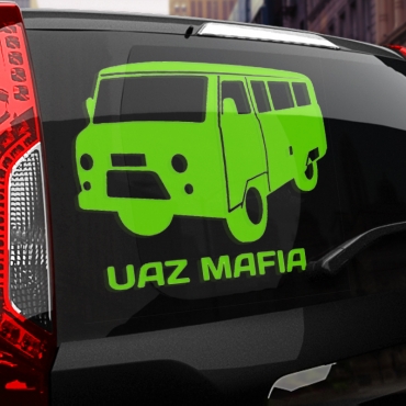 Наклейка UAZ МАФИЯ (БУХАНКА)