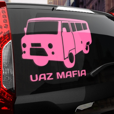 Наклейка UAZ МАФИЯ (БУХАНКА)