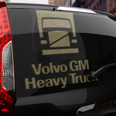 Наклейка VOLVO GM Heavy Truck