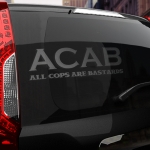 Наклейка ACAB