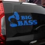 Наклейка BIG BASS