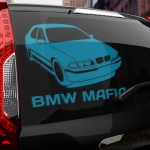 Наклейка BMW МАФИЯ