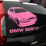 Наклейка BMW МАФИЯ