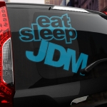 Наклейка Eat Sleep JDM