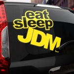 Наклейка Eat Sleep JDM