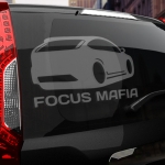 Наклейка FORD FOCUS МАФИЯ