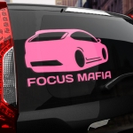 Наклейка FORD FOCUS МАФИЯ