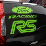 Наклейка Ford Racing RS