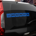 Наклейка Honda Automobiles