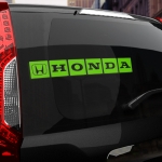Наклейка Honda Automobiles