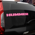 Наклейка Hummer logo