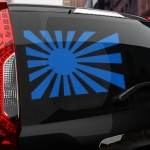 Наклейка JDM Rising Sun