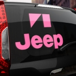 Наклейка Jeep логотип