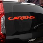 Наклейка KIA Carens