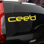 Наклейка KIA CEED