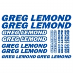 Наклейка GREG LEMOND комплект 30х20 см