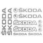 Наклейка SKODA набор