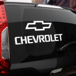 Наклейка логотип Chevrolet