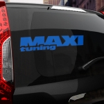 Наклейка MAXI tuning