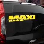 Наклейка MAXI tuning