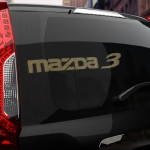 Наклейка MAZDA 3