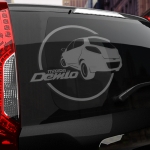 Наклейка Mazda DEMIO