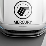 Наклейка Mercury