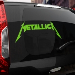 Наклейка Metallica logo