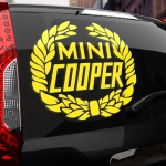 Наклейка Mini Cooper