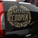 Наклейка Mini Cooper