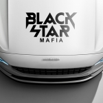 Наклейка Black Star Mafia