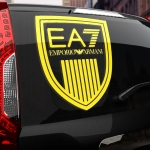 Наклейка EA7 Shield