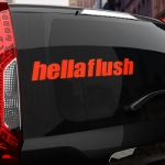 Наклейка hellaflush