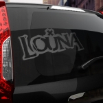 Наклейка LOUNA