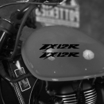 Наклейка Kawasaki ZX-12R на мотоцикл
