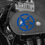 Наклейка на мотоцикл PUNISHER SUZUKI