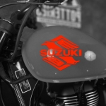 Наклейка на мотоцикл Suzuki Chopper