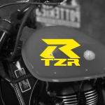 Наклейка на мотоцикл YAMAHA R TZR