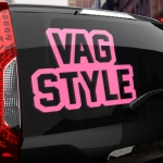 Наклейка VAG STYLE