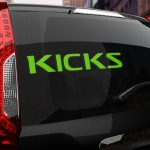 Наклейка Nissan KICKS