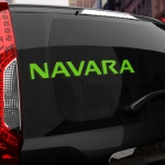 Наклейка Nissan Navara