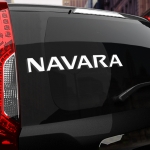 Наклейка Nissan Navara