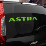 Наклейка Opel Astra