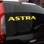 Наклейка Opel Astra