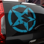 Наклейка PUNISHER SUZUKI